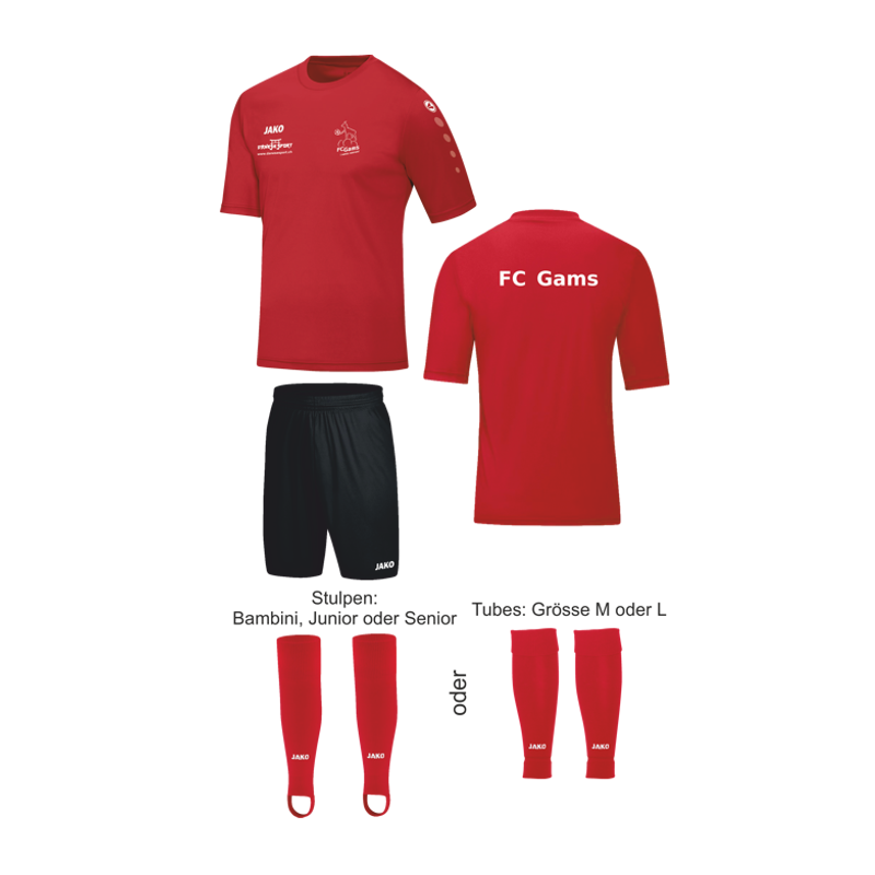 FC Gams Jako Junioren Trainingset