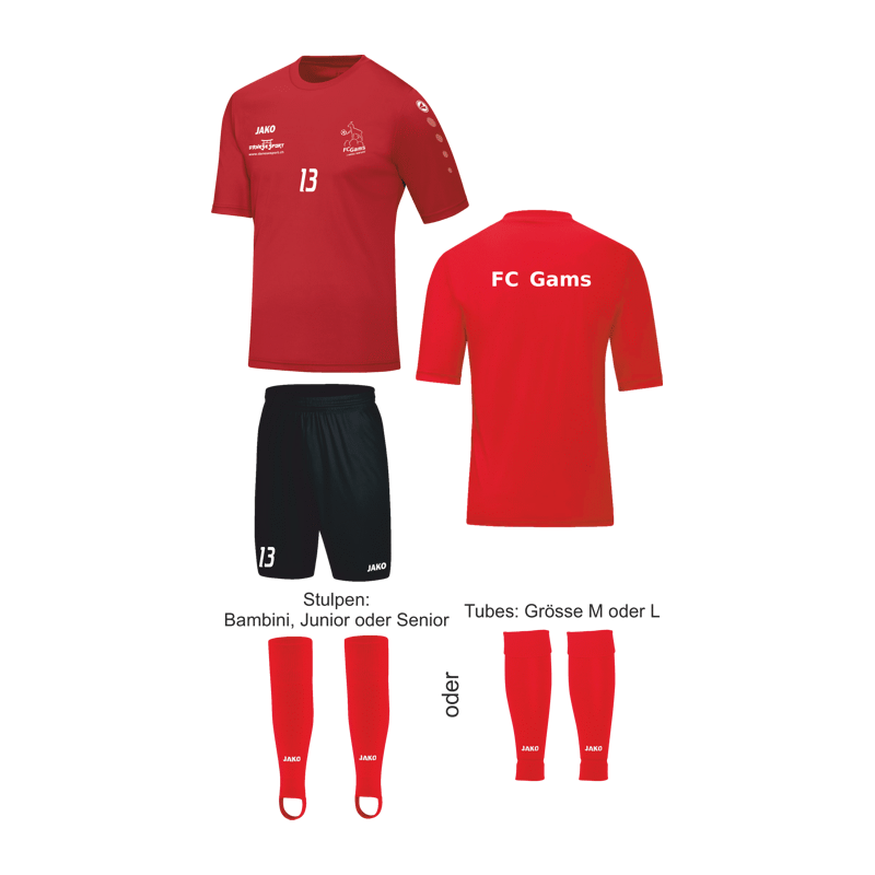 FC Gams Jako Junioren Trainingset