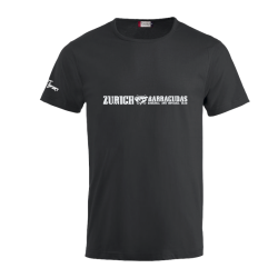 Barracudas Zürich T-Shirt mit kleinem Schriftzug