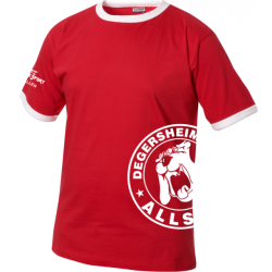 UHC Degersheimer Allstars T-Shirt mit Clublogo schräg