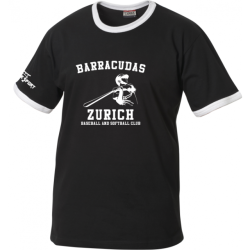 Barracudas Zürich T-Shirt mit Spieler gr Schriftzug