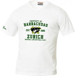 Barracudas Zürich T-Shirt kurzarm mit Clublogo gr Schriftzug