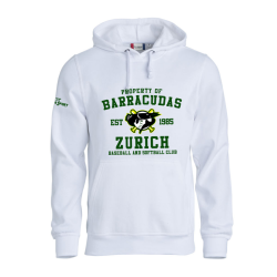 Barracudas Zürich Hoody mit Clublogo auf Brusthöhe
