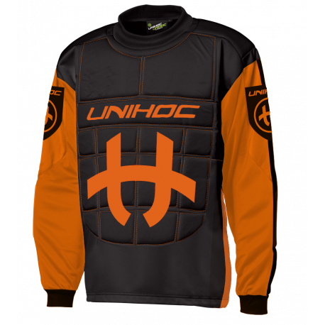 UNIHOC Goali Sweater SHIELD - orangeschwarz