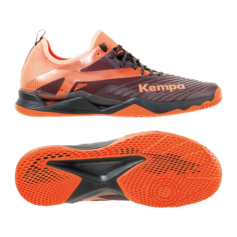 Kempa WING 2.0 - Zapatillas De Balonmano - White/red/black/blanco