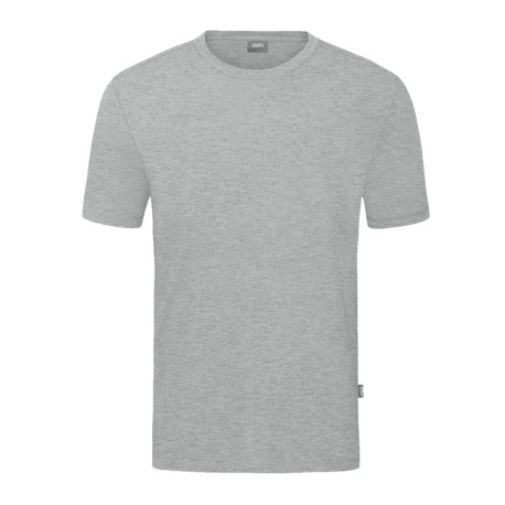 JAKO T-Shirt Stretch Organic Hellgrau Meliert