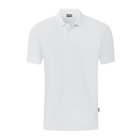 JAKO Polo Stretch Organic Weiss