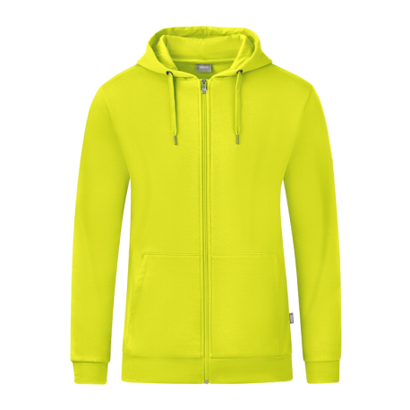 Jako Kapuzenjacke organic lime