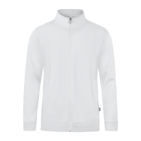 JAKO Sweatjacke Doubletex Weiss