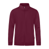 JAKO Sweatjacke Doubletex Maroon