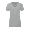 T-Shirt Organic Hellgrau Meliert