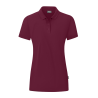 JAKO Polo Organic Maroon