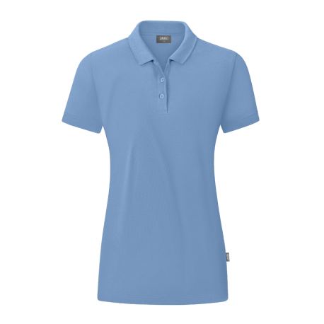 JAKO Polo Organic Eisblau