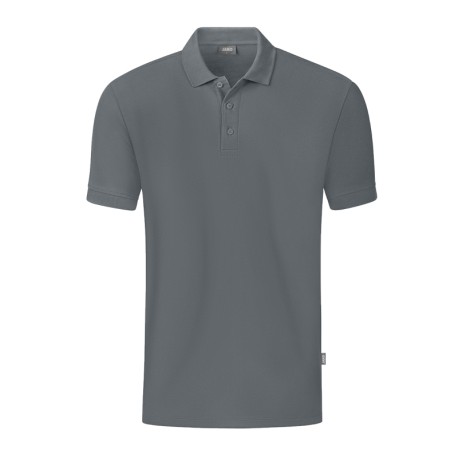 JAKO Polo Organic Steingrau