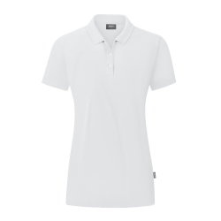 JAKO Polo Stretch Organic Weiss