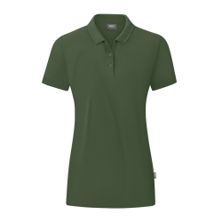 JAKO Polo Stretch Organic Oliv