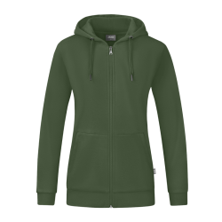Jako Kapuzenjacke organic Oliv