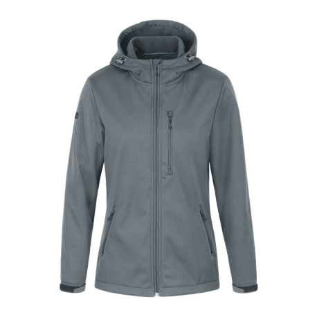 JAKO Softshelljacke Premium Steingrau