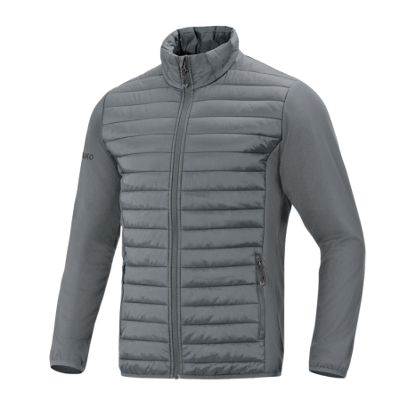 JAKO Hybridjacke Corporate Steingrau