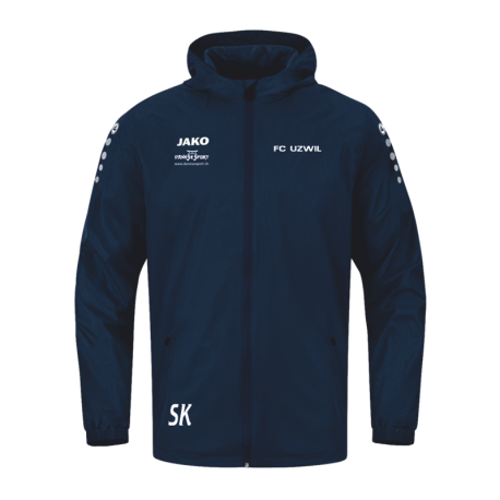 FC Uzwil Junioren Jako Allwetter Teamjacke