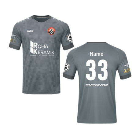 FC Roha Eagles Trikot Grau