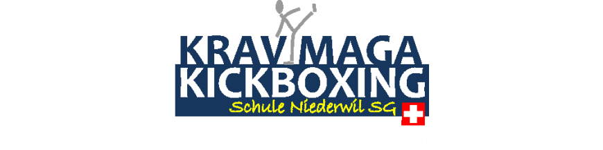 Kategorie Krav Maga Kickboxing - Fussball Unihockey Teamsport : Krav Maga Kickboxing Niederwil T-Shirt mit Clublogo schräg , Kra